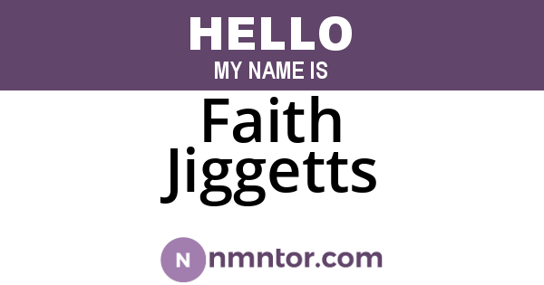 Faith Jiggetts
