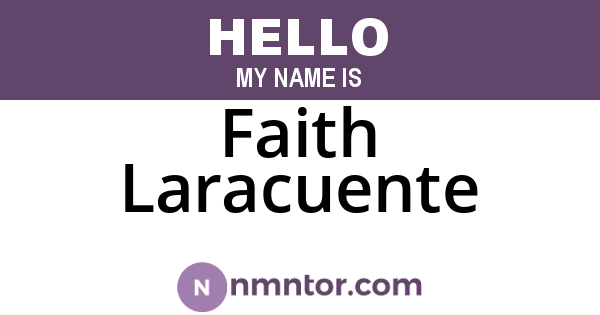 Faith Laracuente
