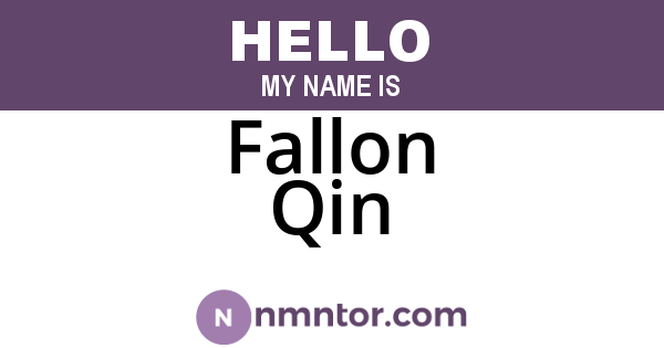 Fallon Qin