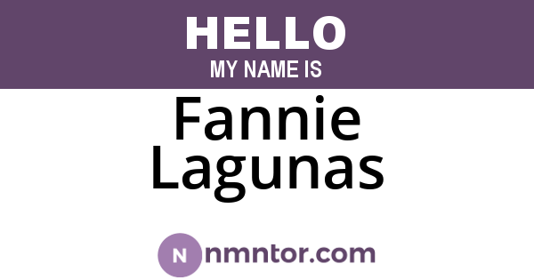 Fannie Lagunas