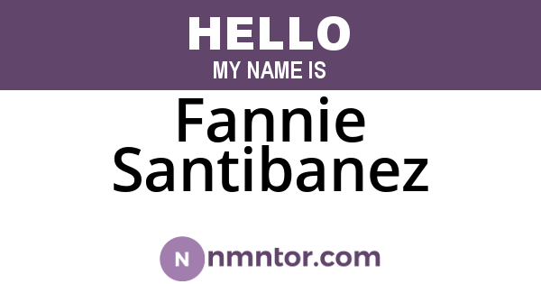 Fannie Santibanez