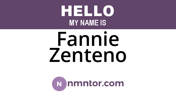 Fannie Zenteno