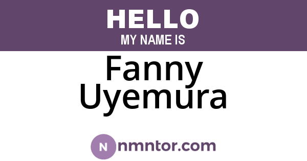 Fanny Uyemura