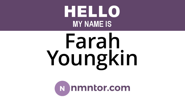 Farah Youngkin