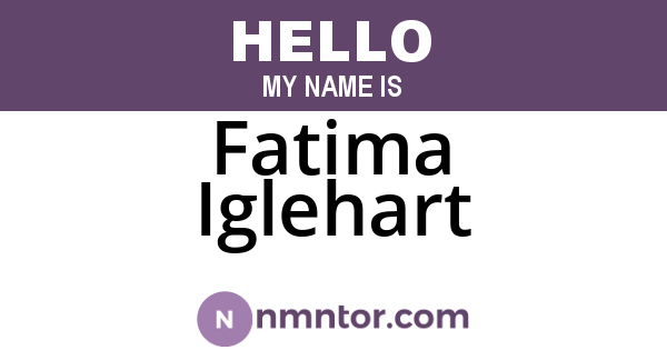 Fatima Iglehart