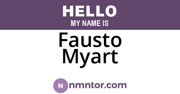 Fausto Myart