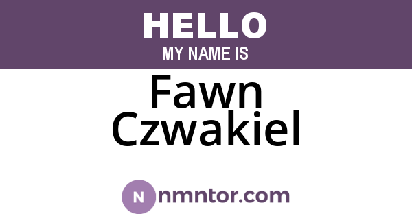 Fawn Czwakiel