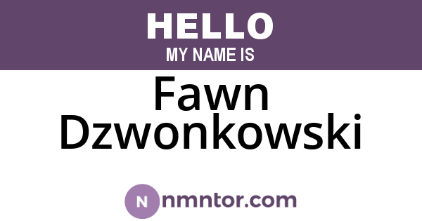 Fawn Dzwonkowski