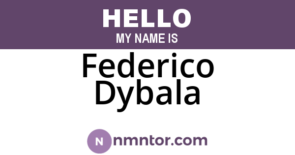 Federico Dybala