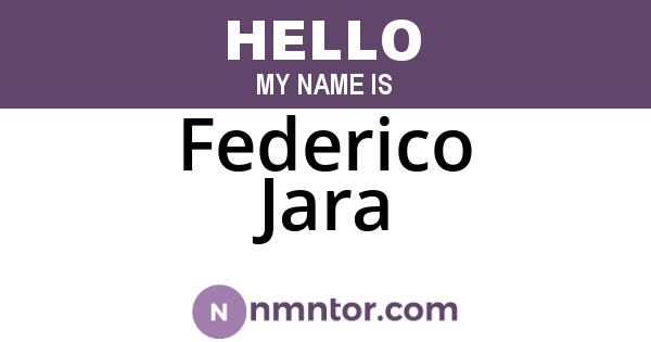 Federico Jara
