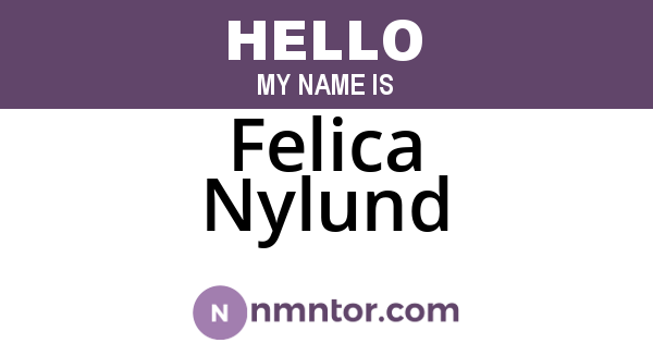 Felica Nylund