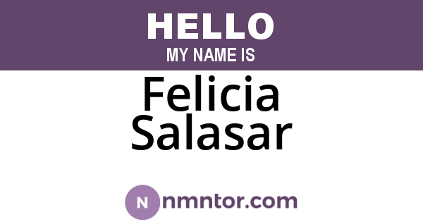 Felicia Salasar