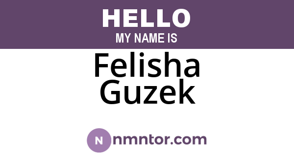 Felisha Guzek