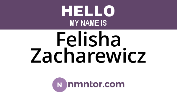 Felisha Zacharewicz