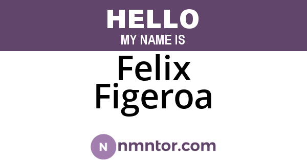Felix Figeroa