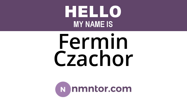 Fermin Czachor