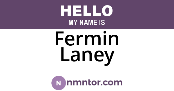 Fermin Laney