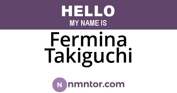 Fermina Takiguchi