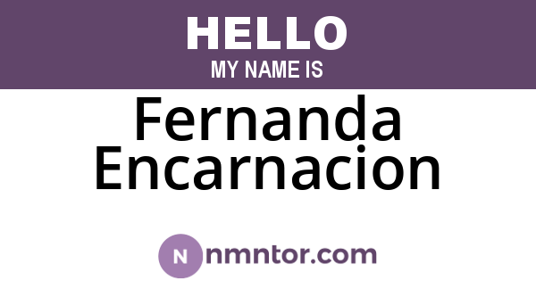 Fernanda Encarnacion