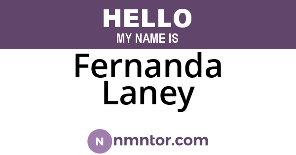 Fernanda Laney