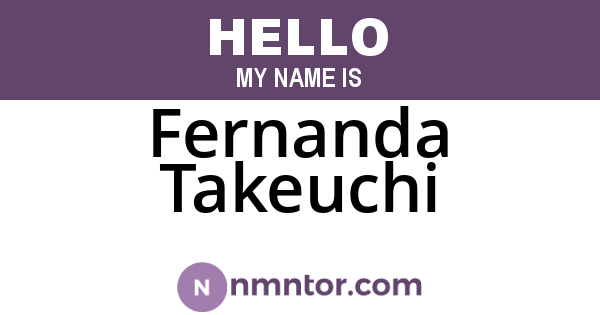 Fernanda Takeuchi