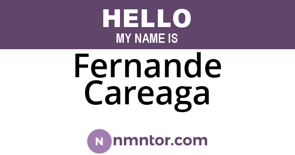 Fernande Careaga