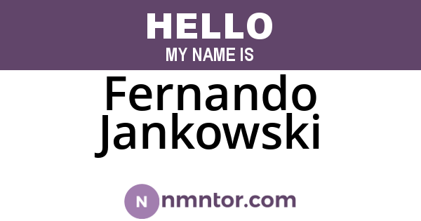 Fernando Jankowski