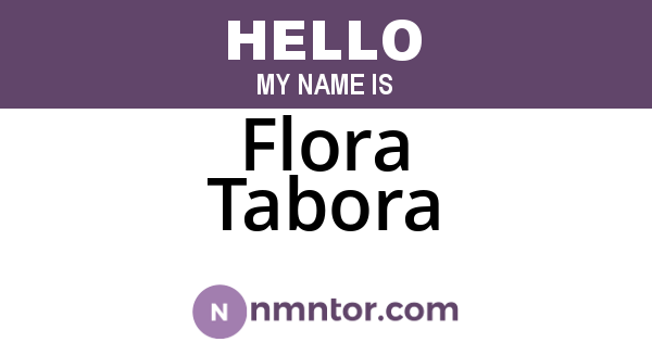 Flora Tabora
