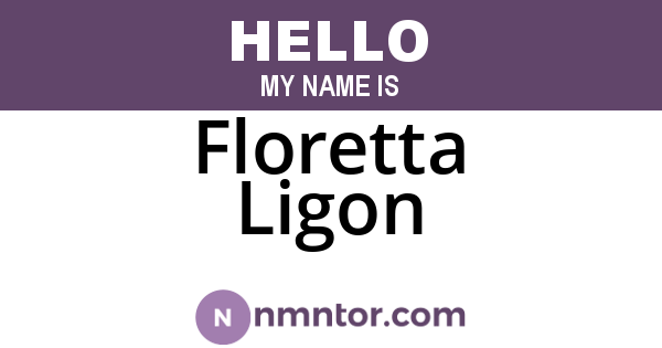 Floretta Ligon