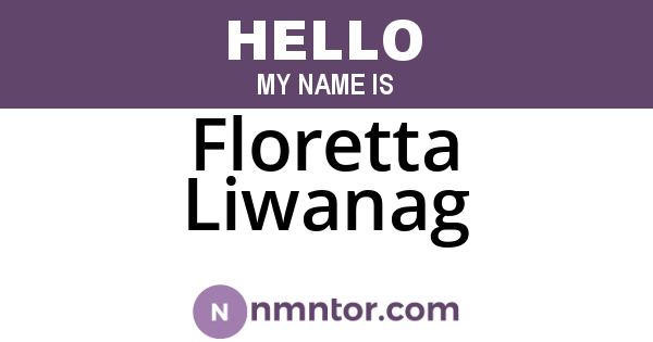 Floretta Liwanag