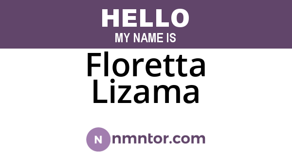 Floretta Lizama