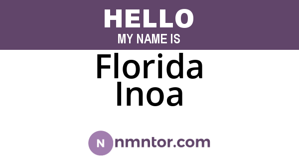 Florida Inoa