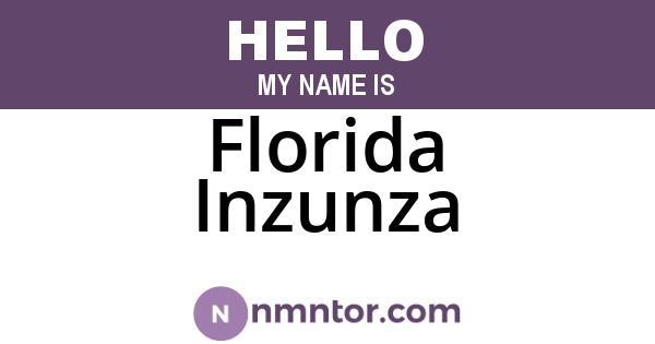 Florida Inzunza