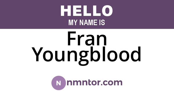 Fran Youngblood