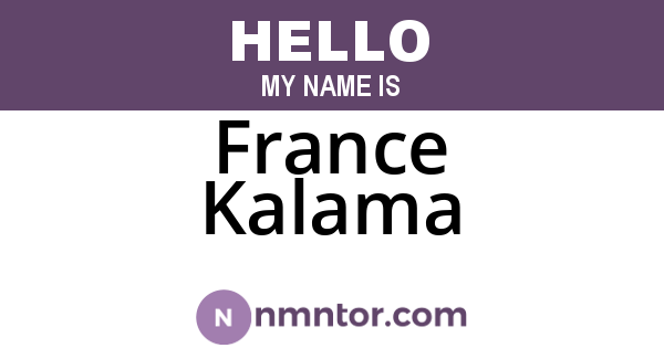 France Kalama