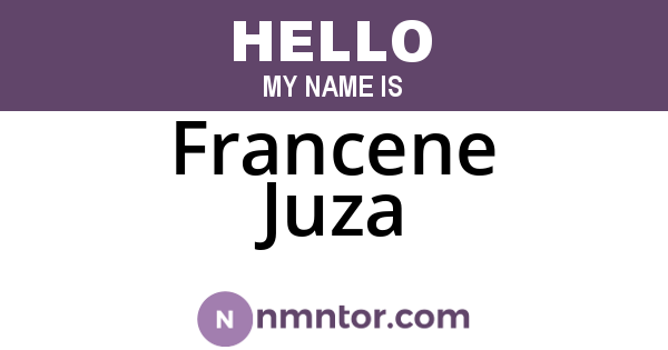 Francene Juza