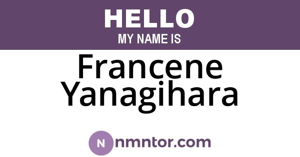 Francene Yanagihara