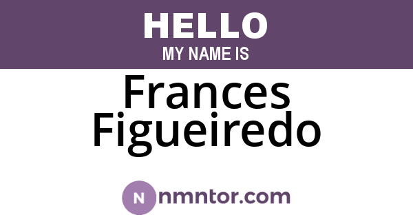 Frances Figueiredo