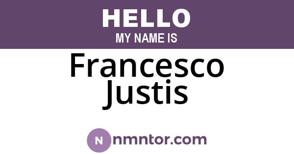 Francesco Justis