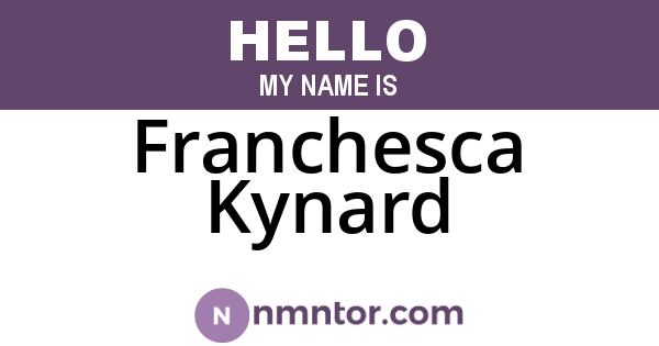Franchesca Kynard