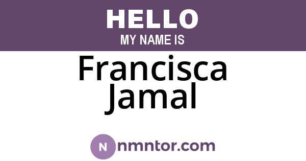 Francisca Jamal