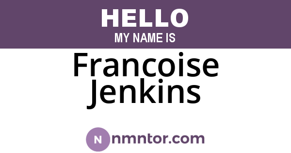 Francoise Jenkins