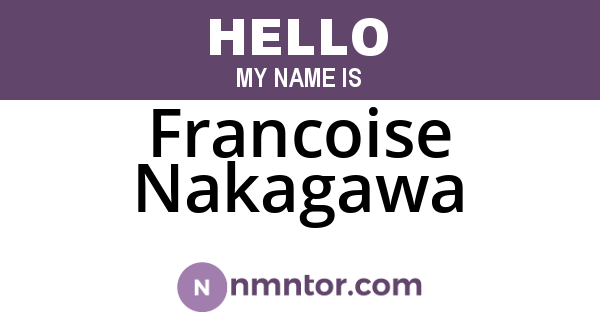 Francoise Nakagawa