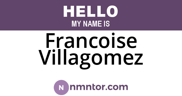 Francoise Villagomez