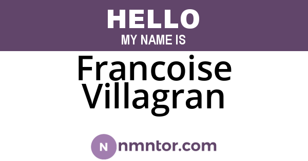 Francoise Villagran