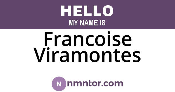 Francoise Viramontes