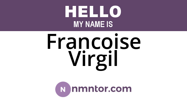 Francoise Virgil