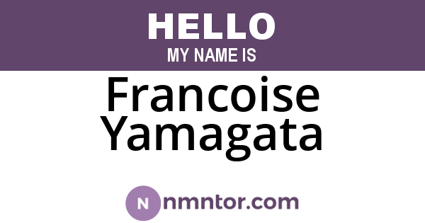 Francoise Yamagata