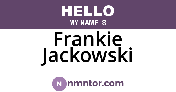 Frankie Jackowski