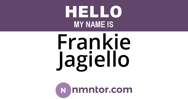 Frankie Jagiello